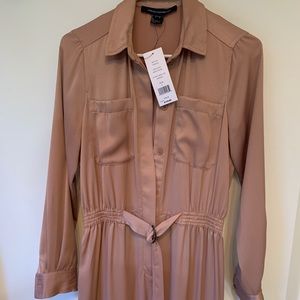 French Connection nude jumpsuit size 0 NWT
